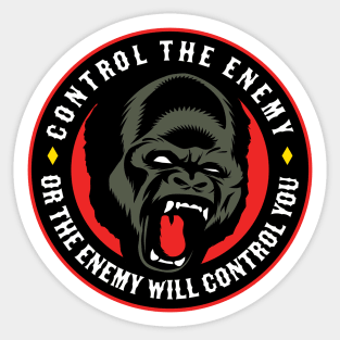 Control the Enemy Sticker